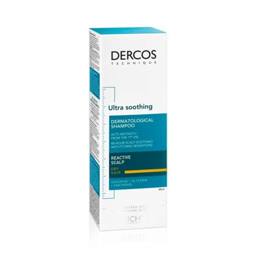 Vichy Dercos Shampoo Dermo Calmante Cabello Seco Frasco 200 ml