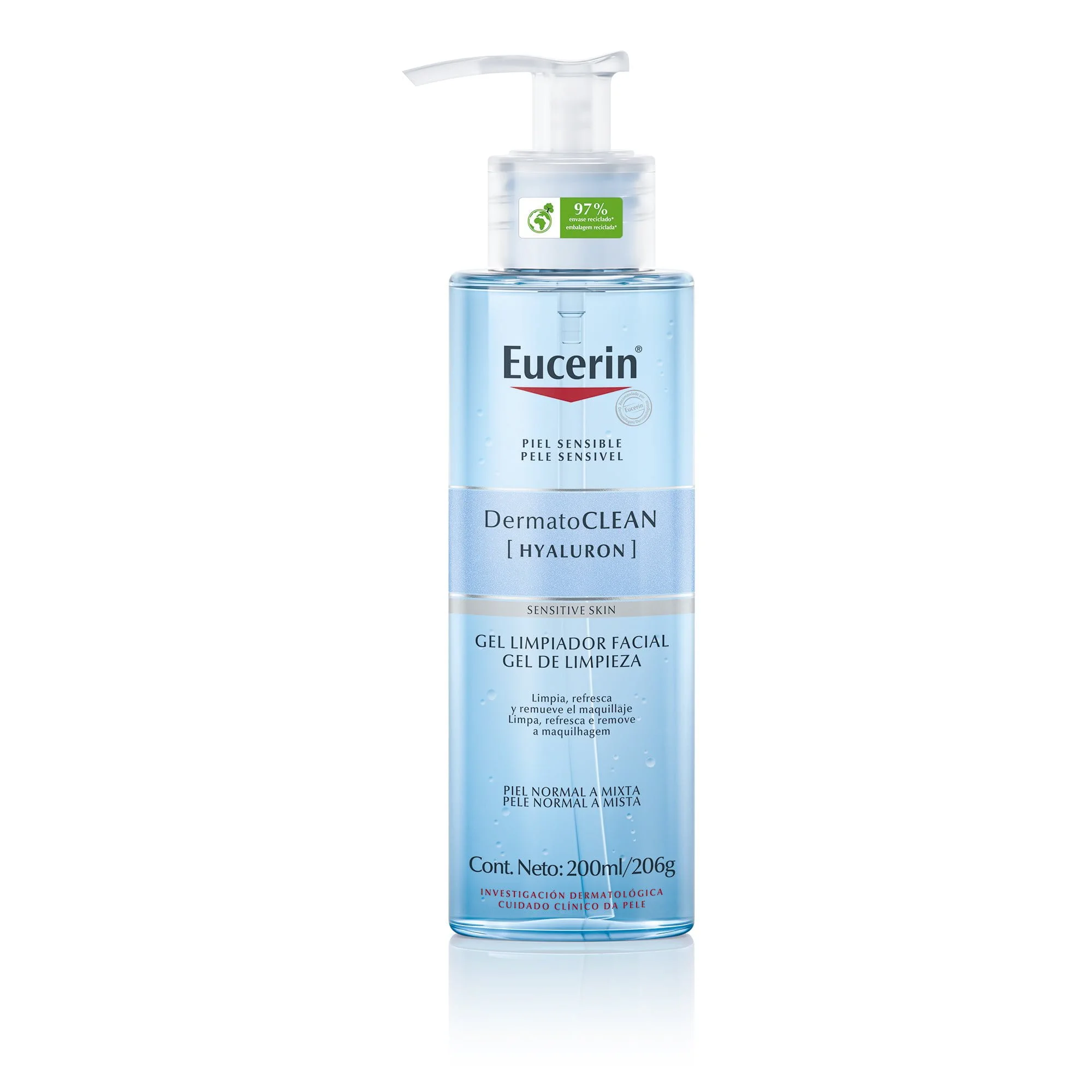 Eucerin Dermatoclean Gel De Limpieza 200 Ml