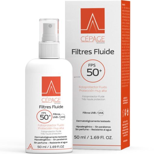 Cepage Filtres Fluide Protección Solar 50+ 50 Ml