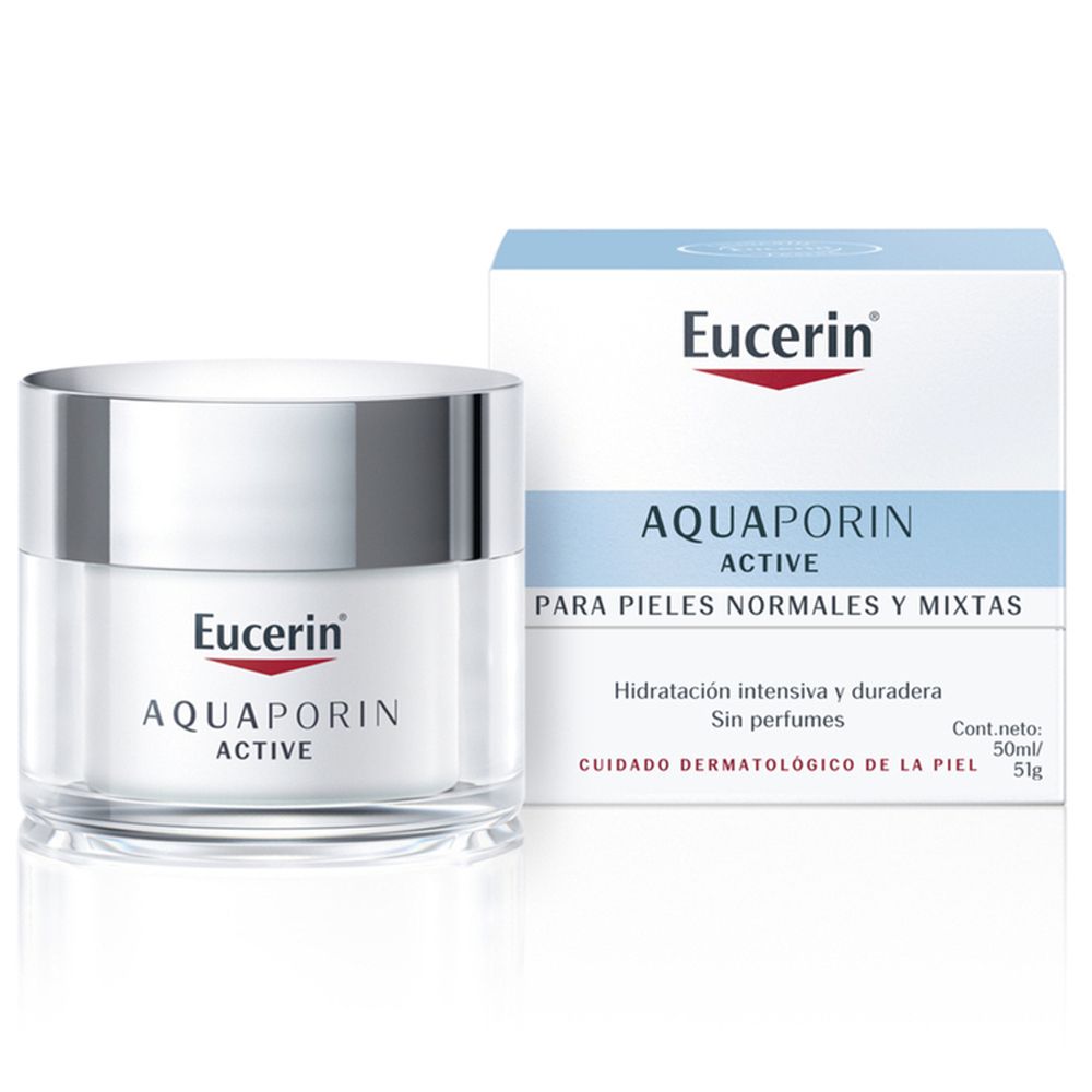 Eucerin Aquaporin Active Crema Facial Humectante Piel Normal A Mixta X 50Ml