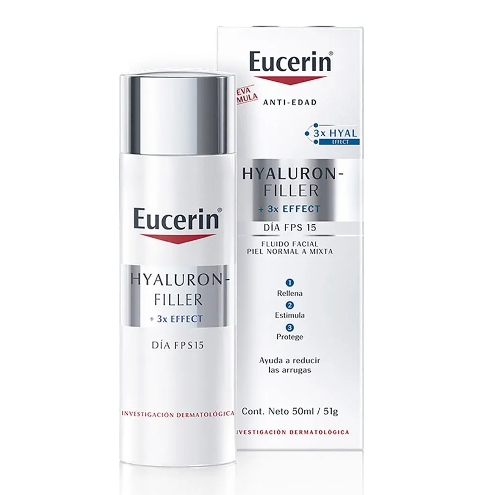 Eucerin Hyaluron-Filler + 3X Effect Día Piel Normal A Mixta