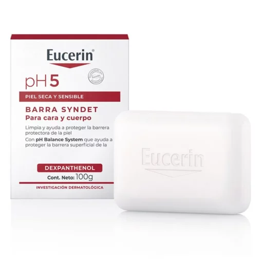 Eucerin Ph5 Syndet Sustituto Del Jabón Piel Seca Sensible X 100 Gramos