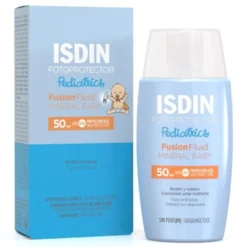 Fotoprotector Isdin Spf50+ Pediatrics Fusion Fluid Mineral Baby Protector Solar X 50ml