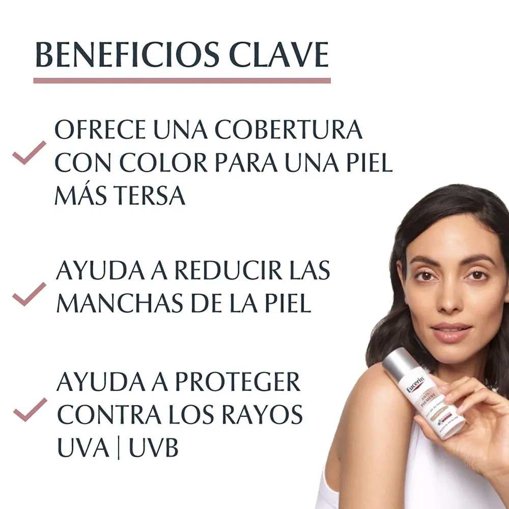 Eucerin Anti-Pigment Crema Dia Tinted Tono Medio Fps30 - Imagen 4