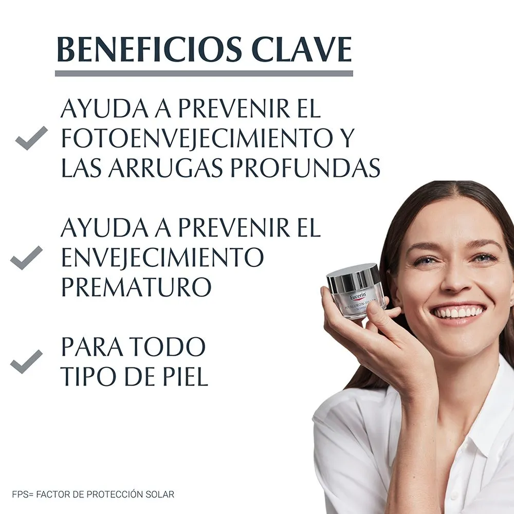 Eucerin Hyaluron-Filler + 3X Effect Dia Fps 30 Todo Tipo De Piel - Imagen 8