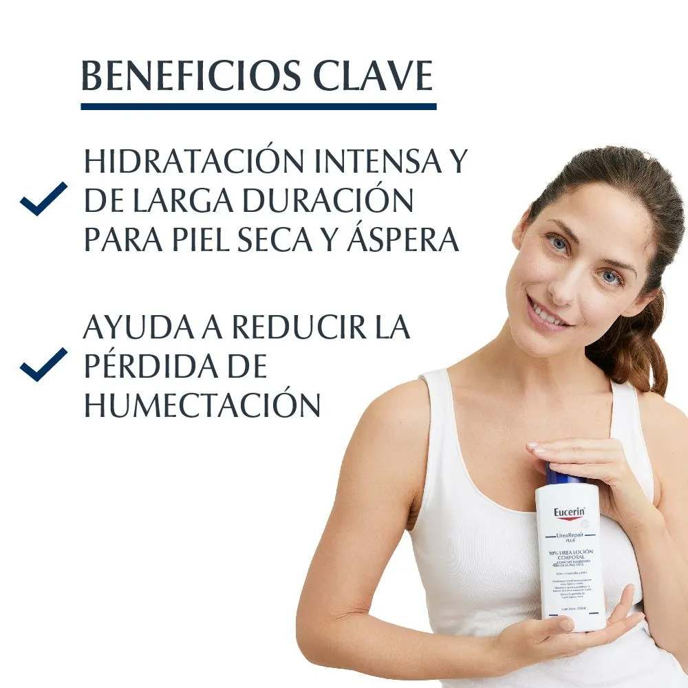 Eucerin Urea Repair Loción Plus 10% 250 Ml - Imagen 4