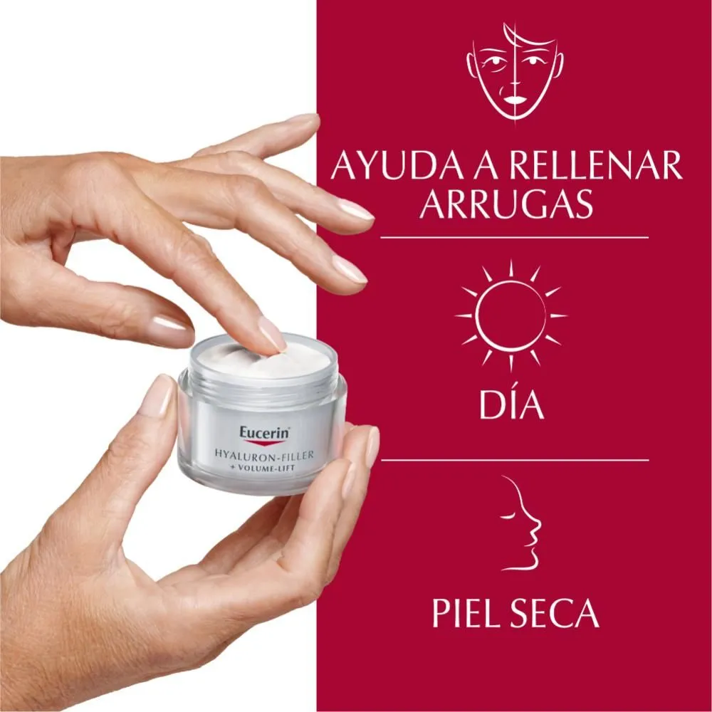 Eucerin Volume Lift Piel Seca Hyaluron Filler Día Fps15 - Imagen 6