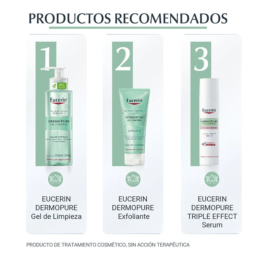 Eucerin Dermopure Oil Control Gel De Limpieza 200 Ml - Imagen 7