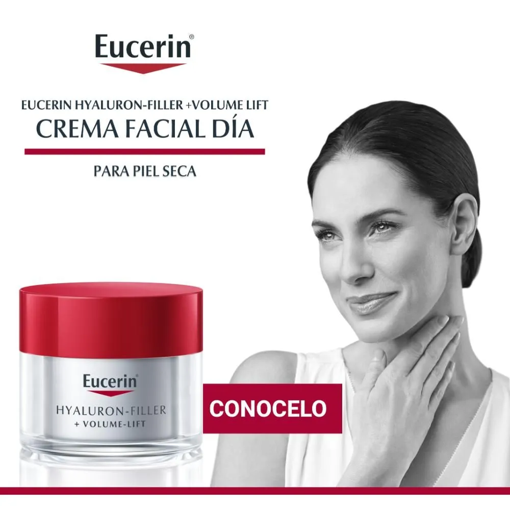 Eucerin Volume Lift Piel Seca Hyaluron Filler Día Fps15 - Imagen 3