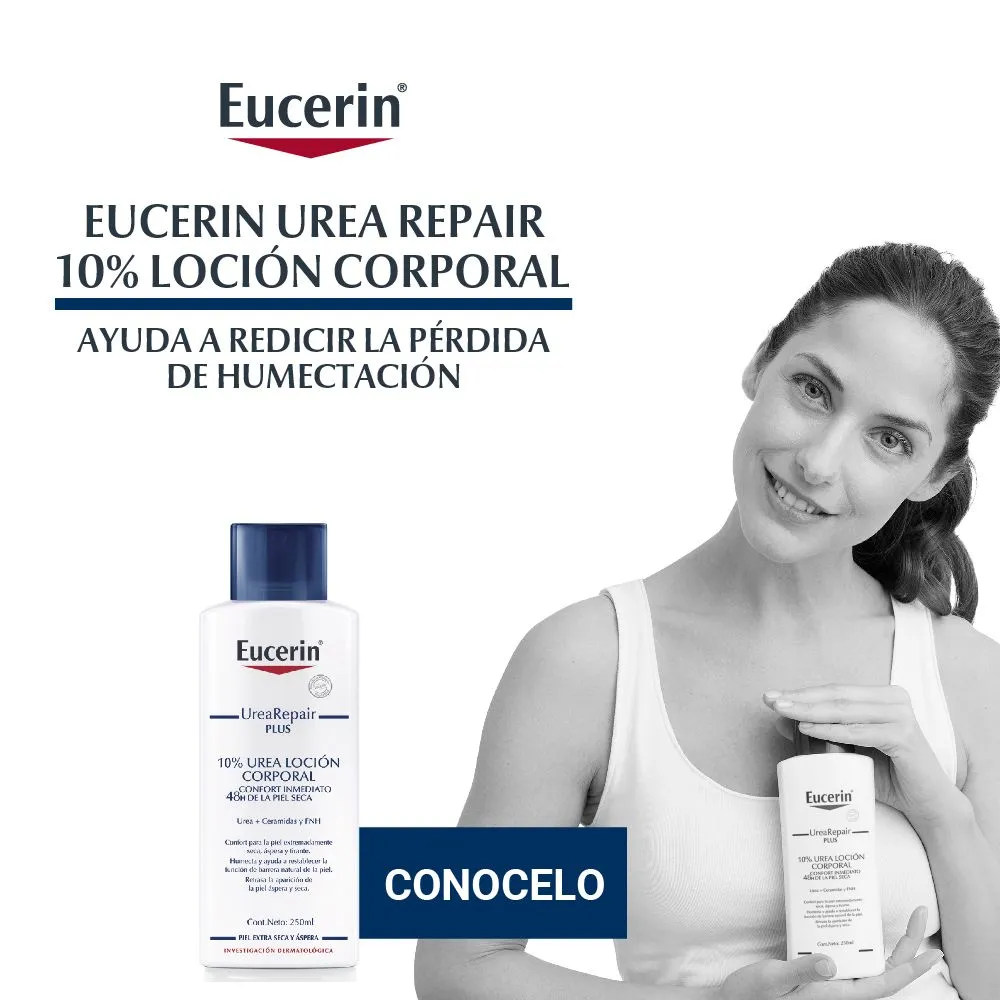 Eucerin Urea Repair Loción Plus 10% 250 Ml - Imagen 3