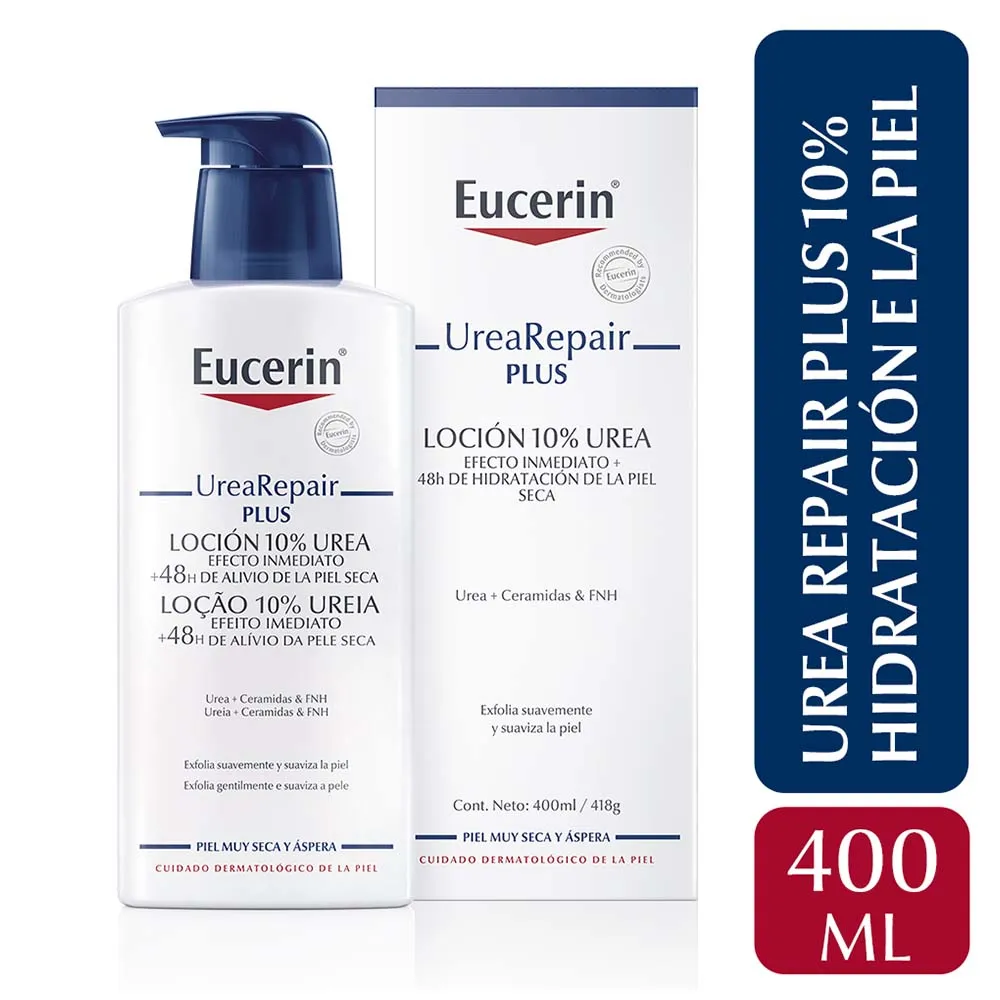 Eucerin Urea Repair Locion Plus 10% 400 Ml - Imagen 2