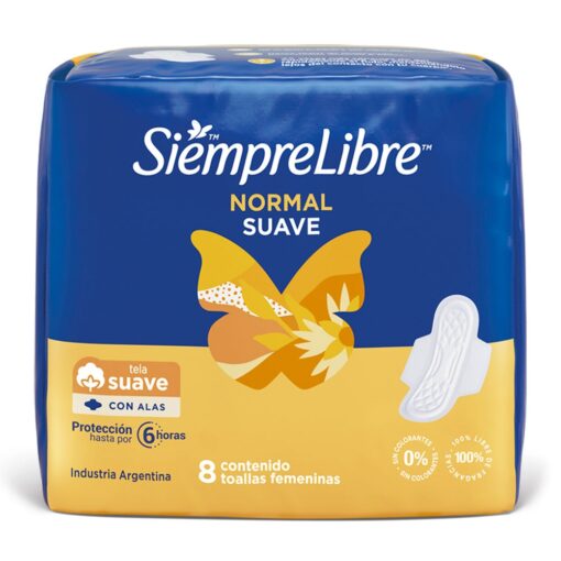 Siempre Libre Normal Suave C/Alas 8 Toa Hig