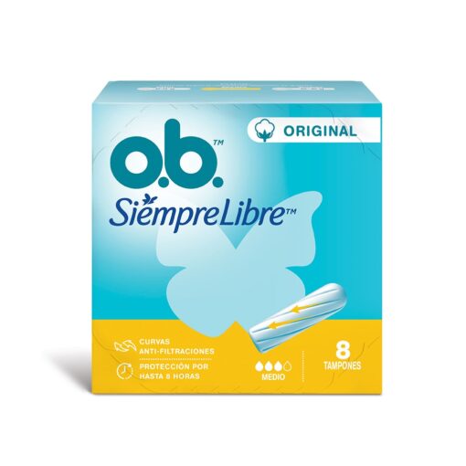 Ob Siempre Libre Medio 16 Tampones