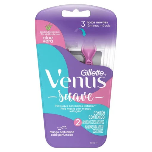 Gillette Venus Simply3 Mujer Rosa X 2