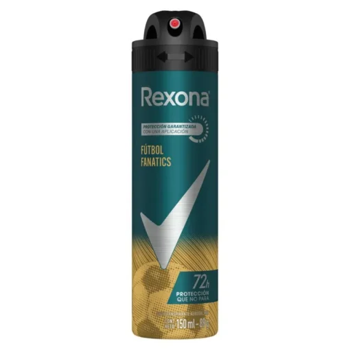 Rexona Antitranspirante Men Fútbol Fanatics x 150 ml
