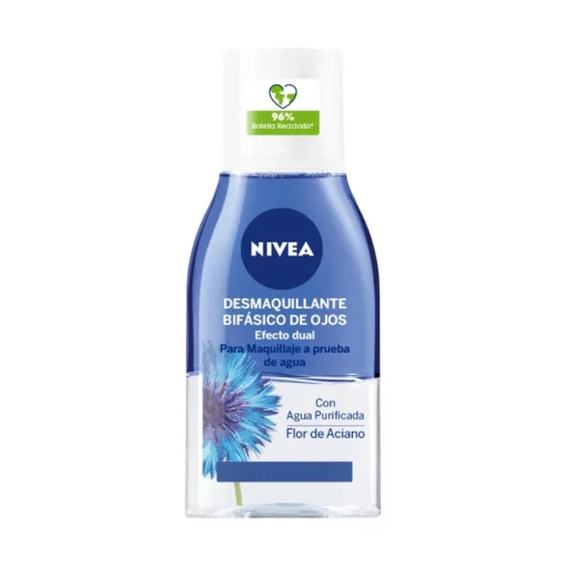 Nivea Desmaquillante Bifásico De Ojos Efecto Dual Para Piel Sensible X 125 ml