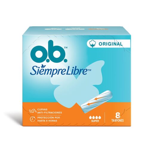Ob Siempre Libre Super 16 Tampones