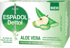 Espadol Jabón En Barra Aloe Vera 80Gr