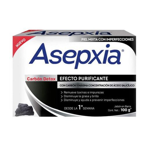 Asepxia Carbon Detox 100 Gr Jabón