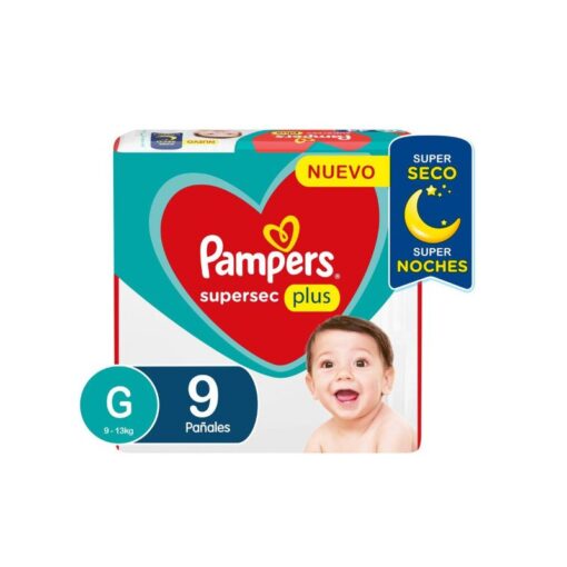 Pampers Supersec Gde 9 Pañal