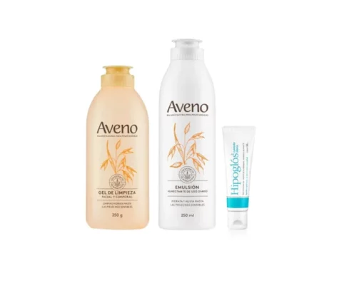 Kit Facial Y Corporal Aveno + Hipoglos Cd