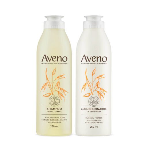 Aveno Kit Cuidado Capilar  Shampoo Y Acondicionador 250ml