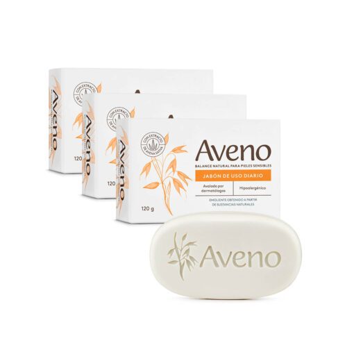 Aveno Kit Jabon Compuesto X 3 unidades