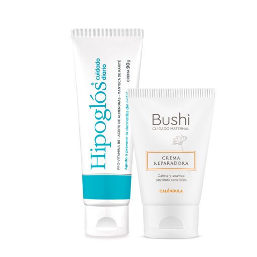 Kit Proteccion Bebes Y Madres Bushi + Hipoglos Cuidado Diario