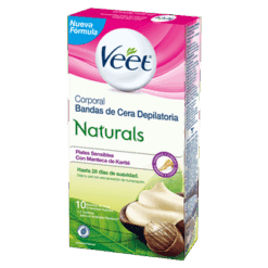 Veet Bandas Corporal Naturals