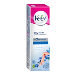 Veet Crema Depilatoria Piel Sens 100 gr Silk y Fresh