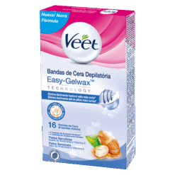 Veet Bandas Piel Sensible Axi/Bik 16 Depilatorio