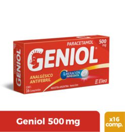 Geniol 500Mg X16 Comprimidos