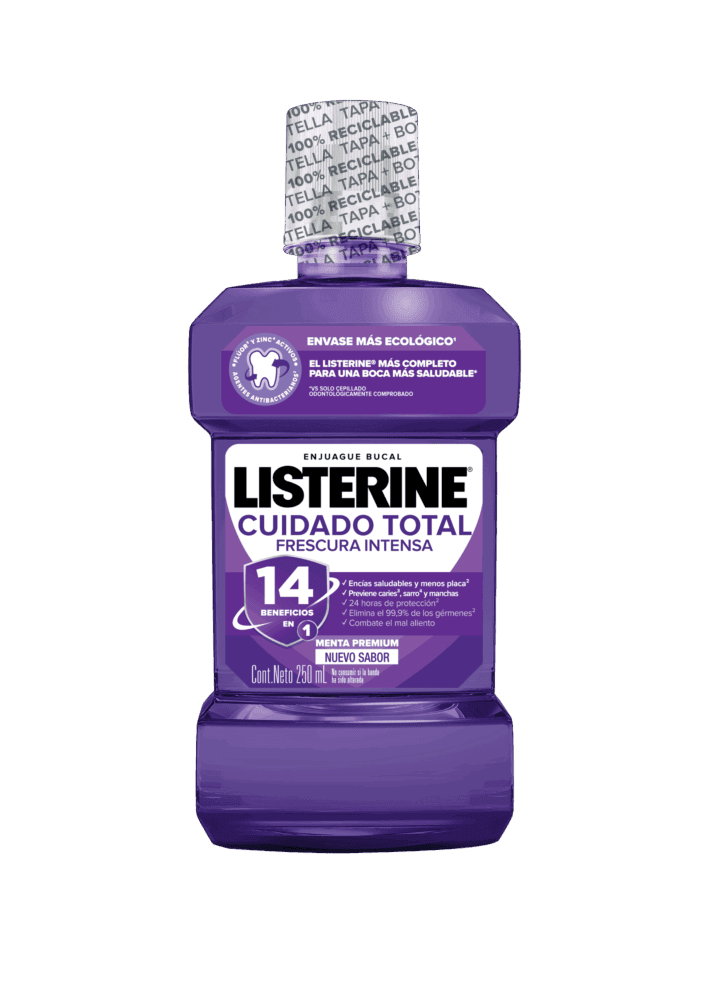 Listerine Total Con Fluor 250 Ml Enj Buc