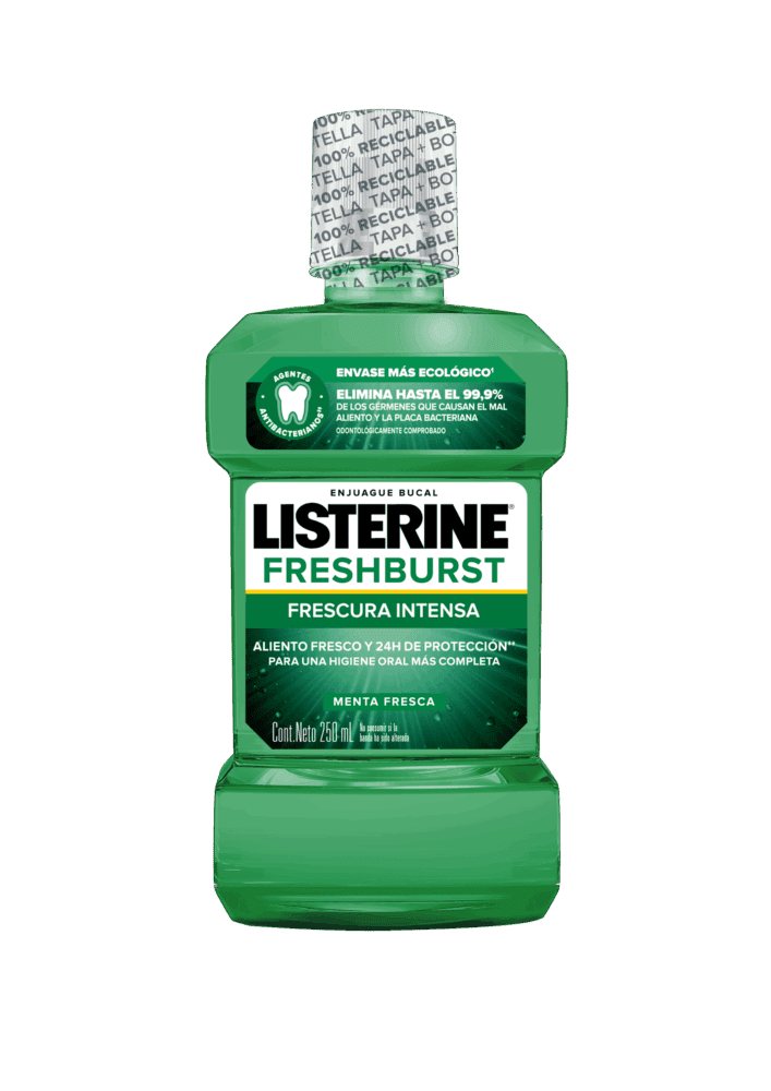 Listerine Freshburs 24Hs 250 Ml Enj Buc