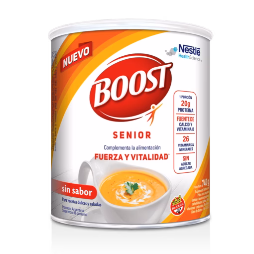 Boost Sin Sabor Lata Polvo X 740 G