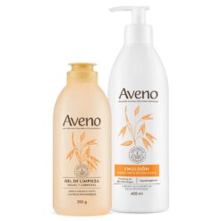 Aveno Combo Cuidado Básico Facial Y Corporal Para Pieles Sensibles