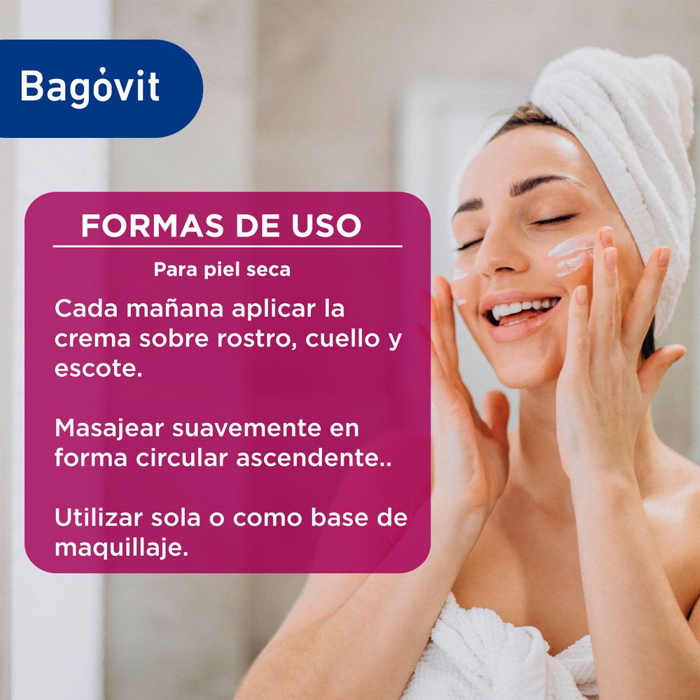 Bagovit Facial Pro Lifting Crema Anti-Age DíA Pieles Secas X 55 Gramos - Imagen 4