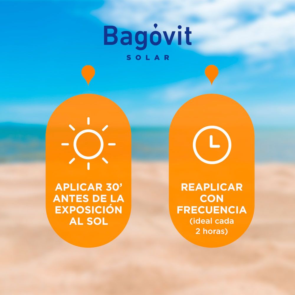 Bagovit Solar Fps 75 Bebés Emulsión Corporal Y Facial X 180 Gramos - Imagen 4