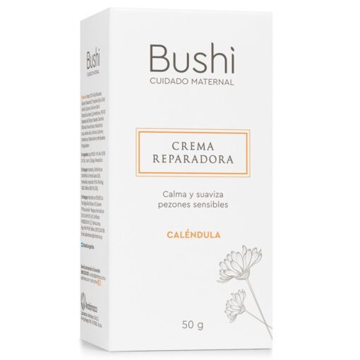 Bushi Crema De Caléndula Alivia Grietas Del Pezón X 50 Gramos