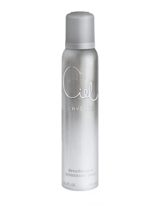 Ciel Crystal Desodorante Aerosol 186 Ml.