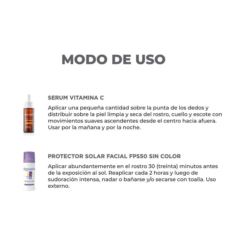 Rutina Experta Facial Serum Vitamina C + Protector Fps 50 - Imagen 3