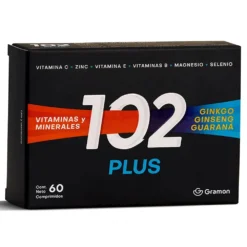 102 Plus Vitaminas Y Minerales x 60 comprimidos