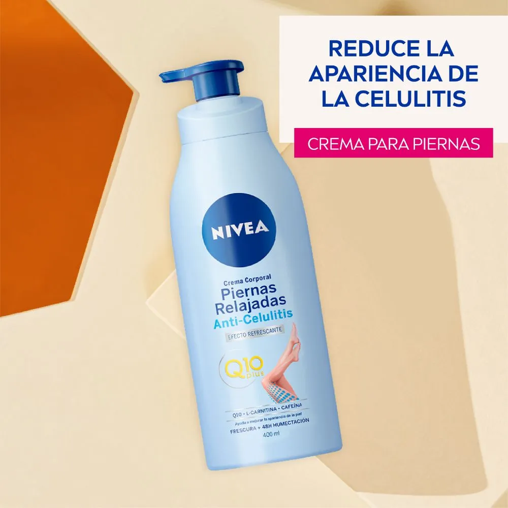 Nivea Crema Corporal Piernas Relajadas Anti-Celulitis Para Todo Tipo De Piel X 400Ml - Imagen 3