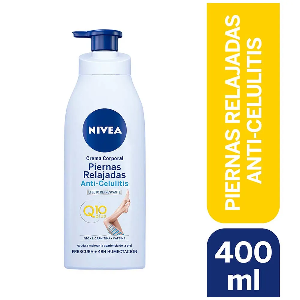 Nivea Crema Corporal Piernas Relajadas Anti-Celulitis Para Todo Tipo De Piel X 400Ml - Imagen 2