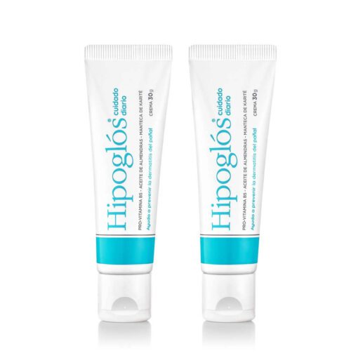 Kit Crema Hipoglos Cuidado Diario 30Grx2