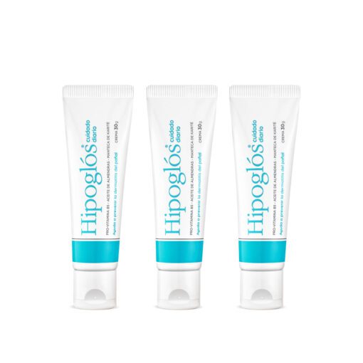 Kit Crema Hipoglós Cuidado Diario 3 Unidades X 30G
