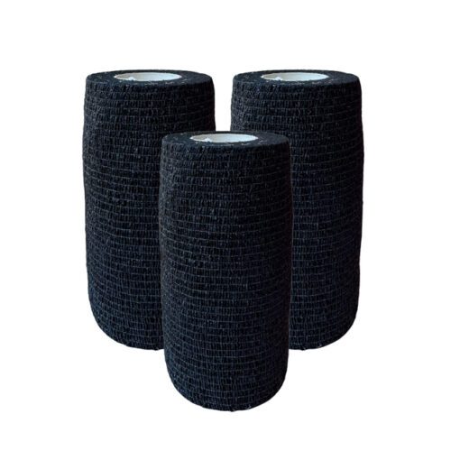 Venda Elastica Autoadherente Negro 10 cm Profit