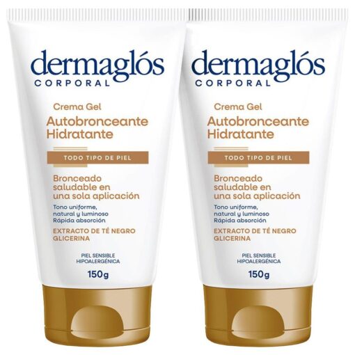 Kit Autobronceante Dermaglos