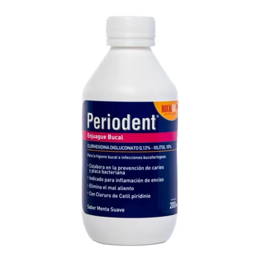 Periodent Menta 200 Ml Enj Buc