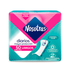 Nosotras Largos C/Aloe 50U Pro Dia